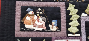 PATTERN, The Happy Snowmen WINTERQUILT by Quilt My Design