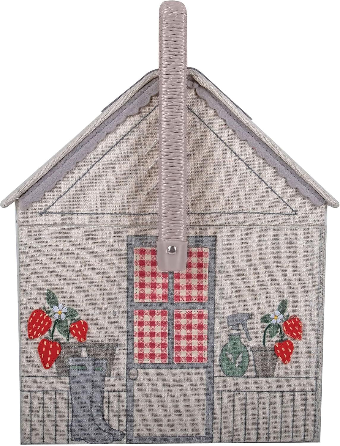 Sewing Box, Strawberry Greenhouse