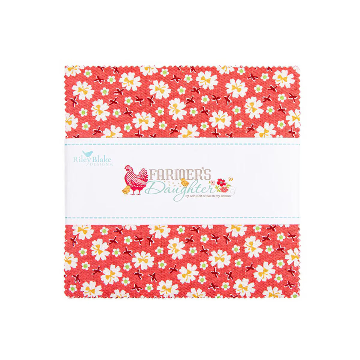 Fabric, Farmer's Daughter by Lori Holt - 5-INCH STACKER