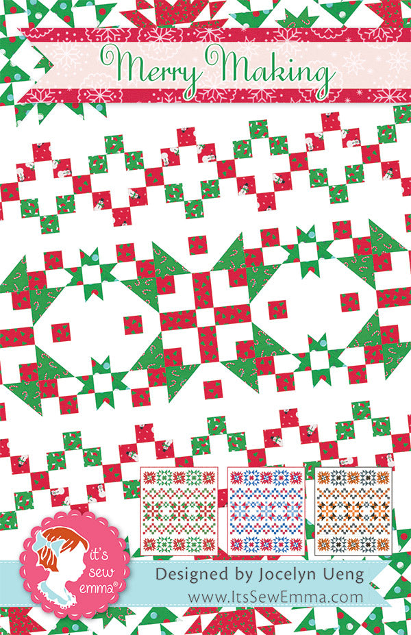 PATTERN, MERRY MAKING Quilt from It's Sew Emma