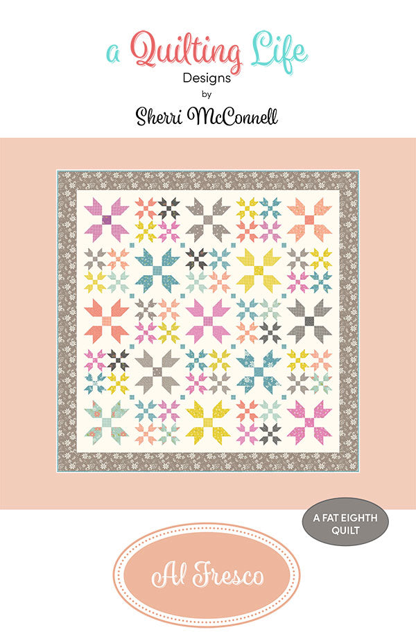 PATTERN, AL FRESCO #211 - A Quilting Life Designs by Sherri McConnell