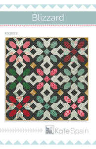 PATTERN, BLIZZARD Quilt by Kate Spain