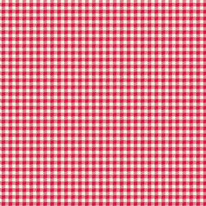 Fabric,  Sweet Beginnings RED GINGHAM (by the yard)