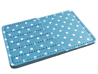 Load image into Gallery viewer, Needle CarryCard - BLUE Polka Dot