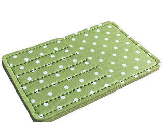 Load image into Gallery viewer, Needle CarryCard - GREEN Polka Dot