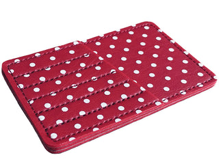 Load image into Gallery viewer, Needle CarryCard - RED Polka Dot