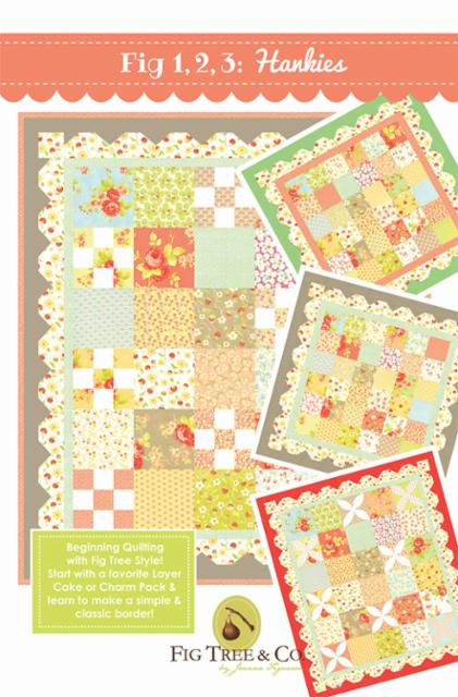 PATTERN, 1, 2, 3: Hankies by Fig Tree & Co.