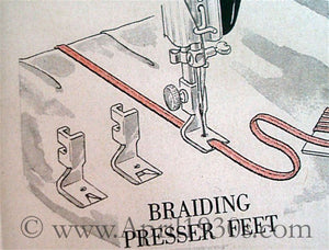 Singer Braiding Presser Foot