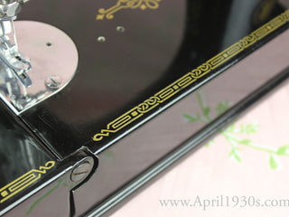 Load image into Gallery viewer, Singer Featherweight 221 Sewing Machine, French Centennial EG964***
