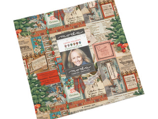 Load image into Gallery viewer, Fabric, Christmas Faire by Cathe Holden - LAYER CAKE