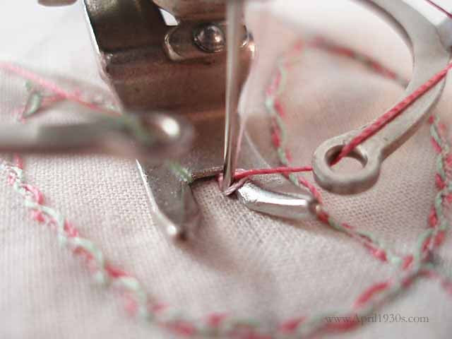 Two Thread Embroidery Attachment, Singer (Vintage Original)