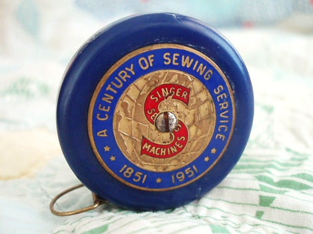 Measuring Tape, Singer Centennial 1851-1951 (Vintage Original)