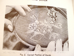 singer darning embroidery attachment