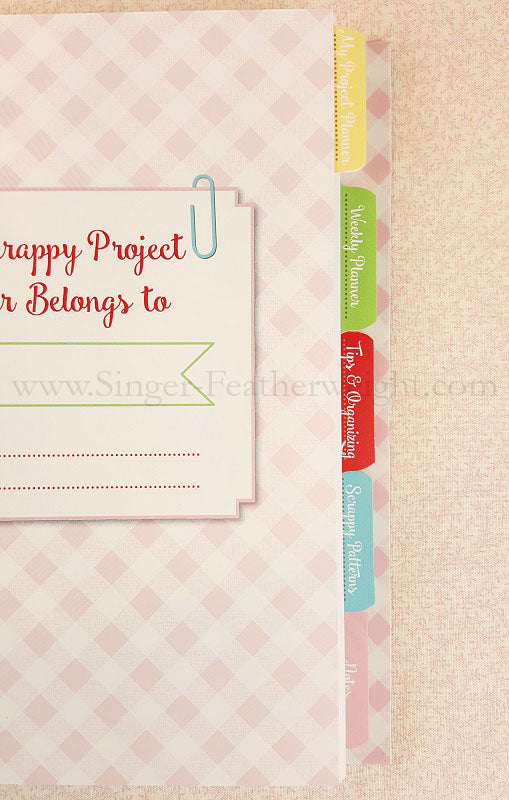 Scrappy Project Planner (OUT OF PRINT) Spiral Bound Book by Lori Holt