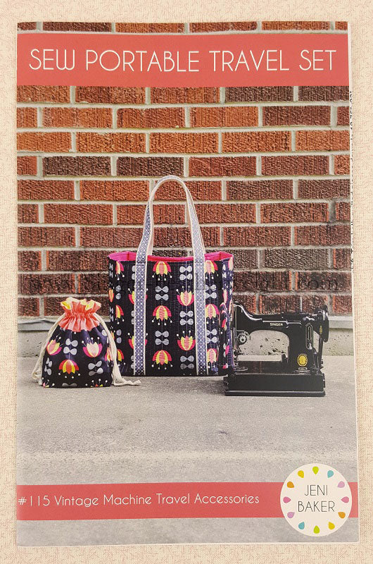 PATTERN, SEW PORTABLE Featherweight Travel Set -- (Printed Pattern)