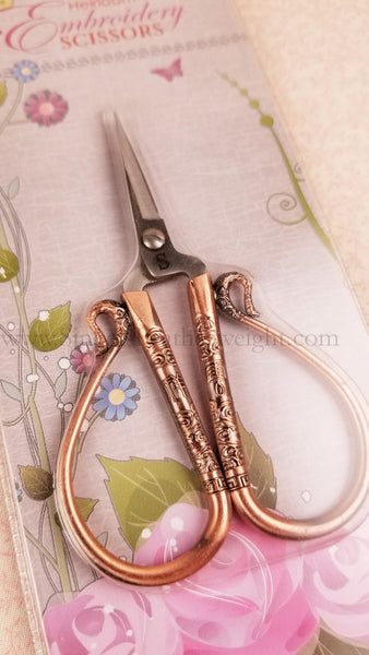BROSHAN Antique Sewing Scissors Small Classic Embroidery Snip