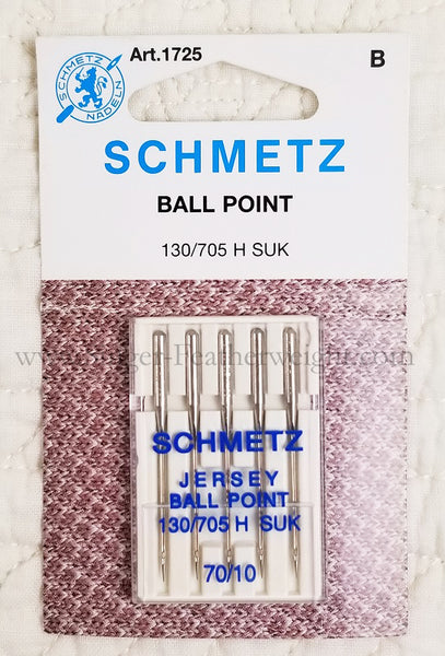 Schmetz EMBROIDERY Sewing Needles, 5pk – The Singer Featherweight Shop