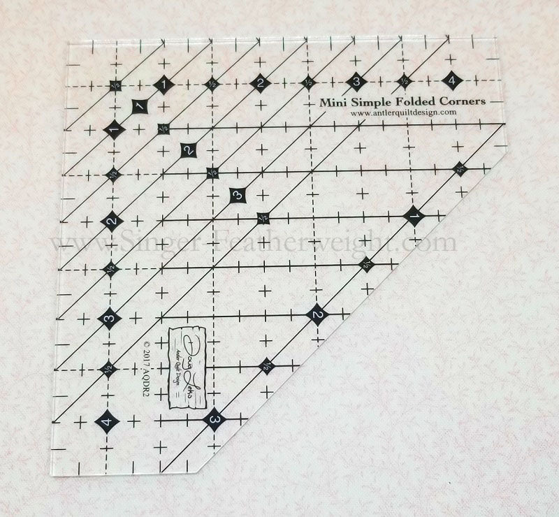 Mini Simple Folded Corners Ruler