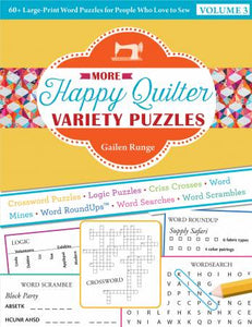 happy quilter variety puzzles book