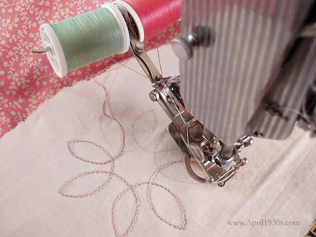 Rare VIntage SInger Two Thread Embroidery Attachment — Chatterbox Quilts