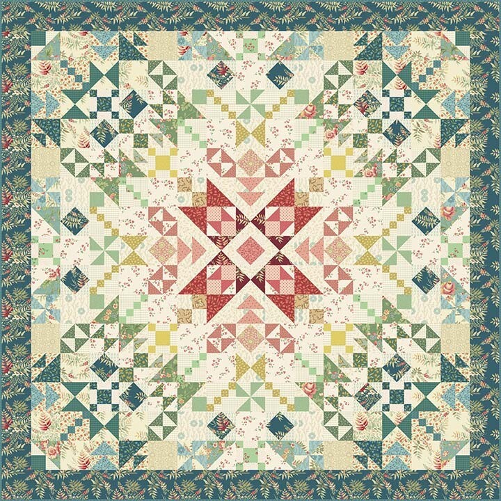 PATTERN, Michigan Quilt by Laundry Basket Quilts - Seamstress