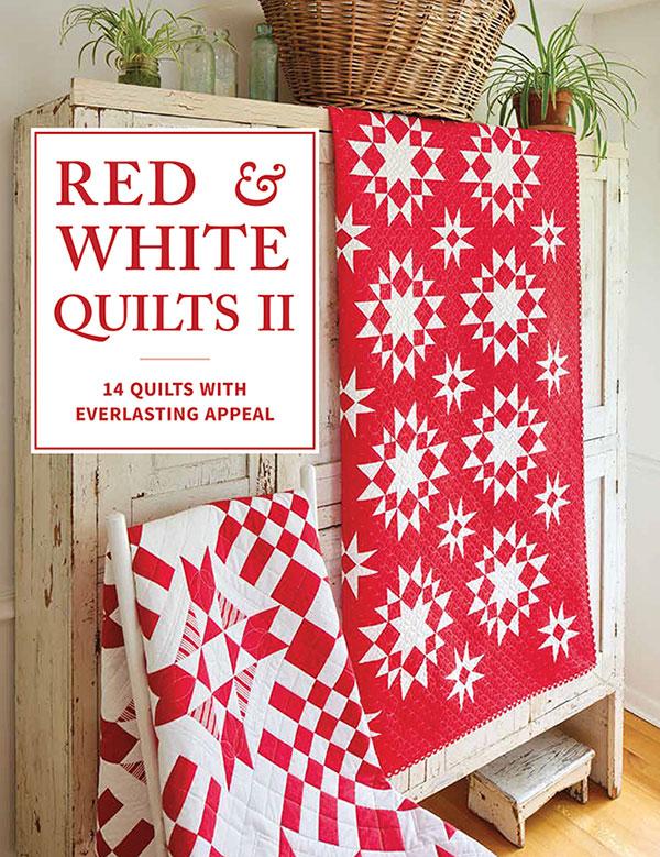 PATTERN BOOK, Red & White Quilts II From Martingale - OUT OF PRINT!