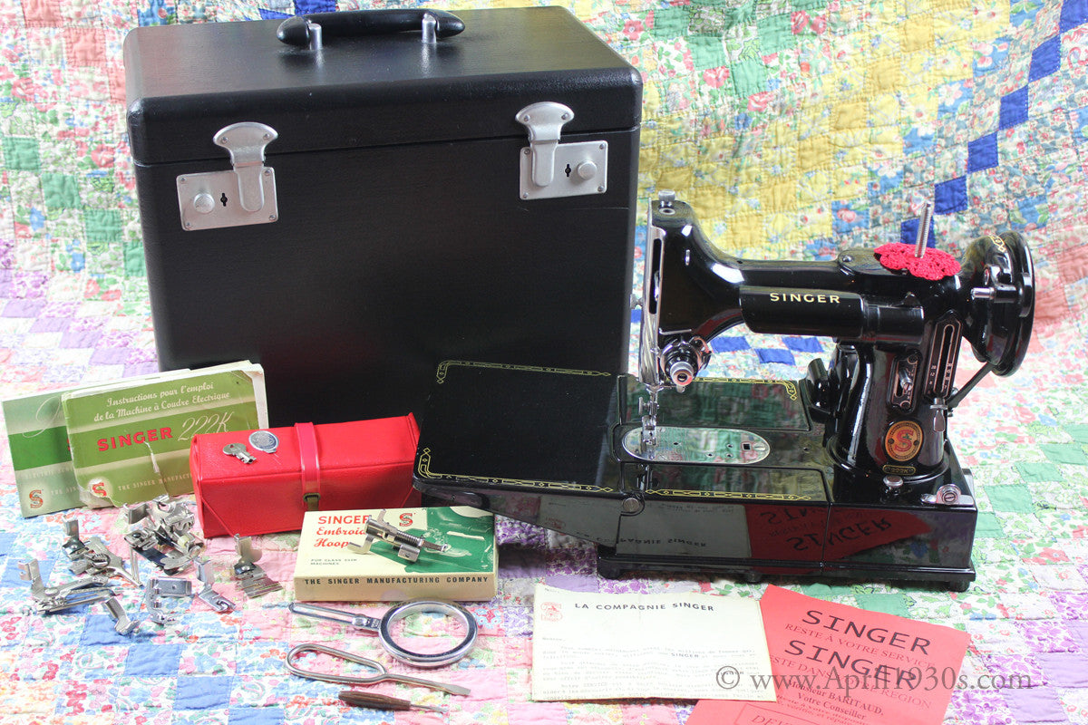 Singer Featherweight 222K Sewing Machine, ER0231**CH