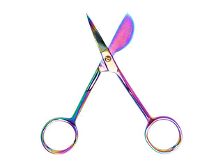 Load image into Gallery viewer, Tula Pink Hardware Duckbill Mini Scissors - 4 Inch