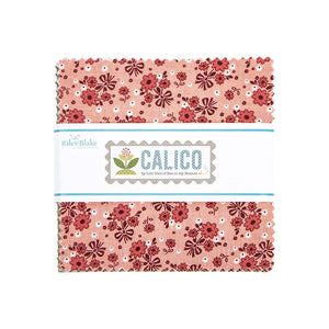 Fabric, Calico by Lori Holt - 5" INCH STACKER