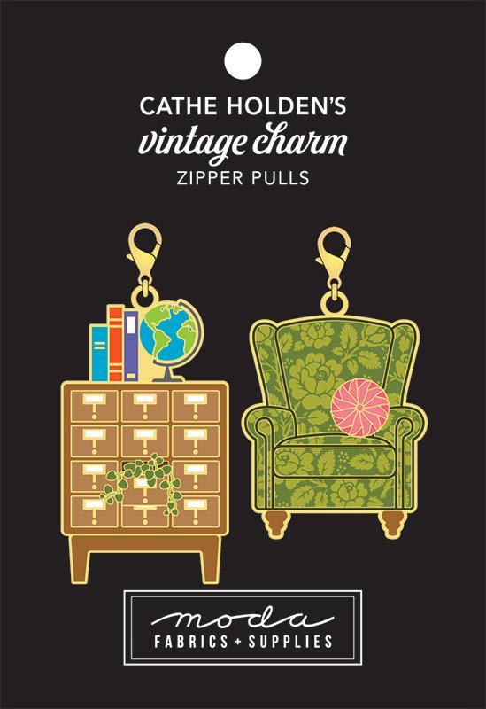 Enamel Charm Zipper Pull by Cathe Holden - CHAIR & CHEST