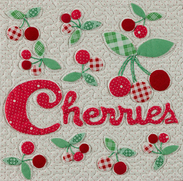 PATTERN, CHERRY CRUSH Quilt by The Vintage Spool