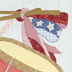 PATTERN, THREE CHEERS Quilt by The Vintage Spool