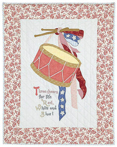 PATTERN, THREE CHEERS Quilt by The Vintage Spool