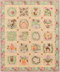 PATTERN, FOREVER FALL Quilt by The Vintage Spool