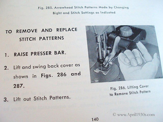 Machine Sewing Book, Singer 1957