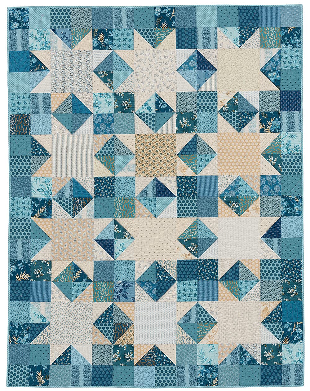 PATTERN BOOK, A Season in Blue by Edyta Sitar for Laundry Basket Quilts