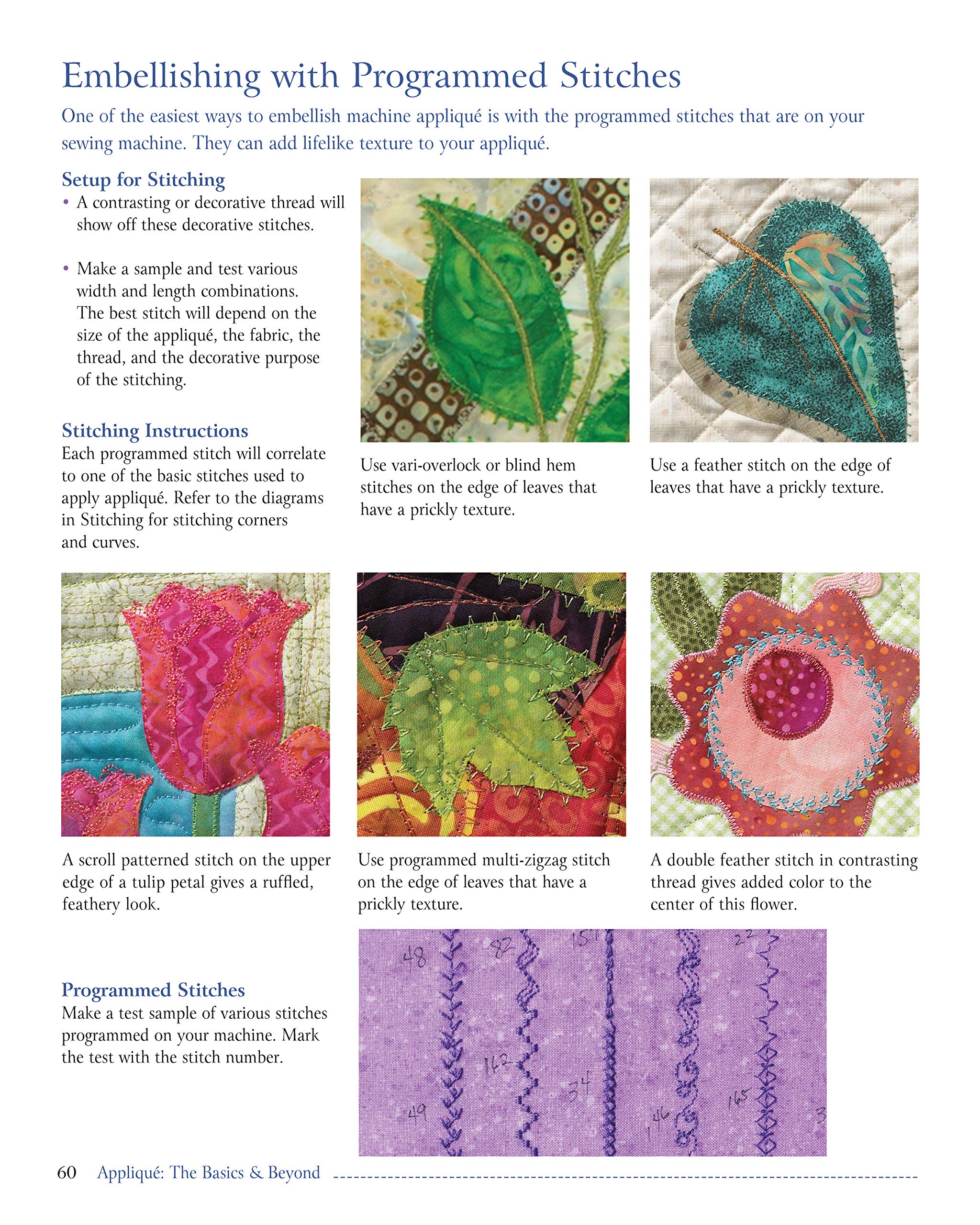 PATTERN BOOK, Applique The Basics & Beyond