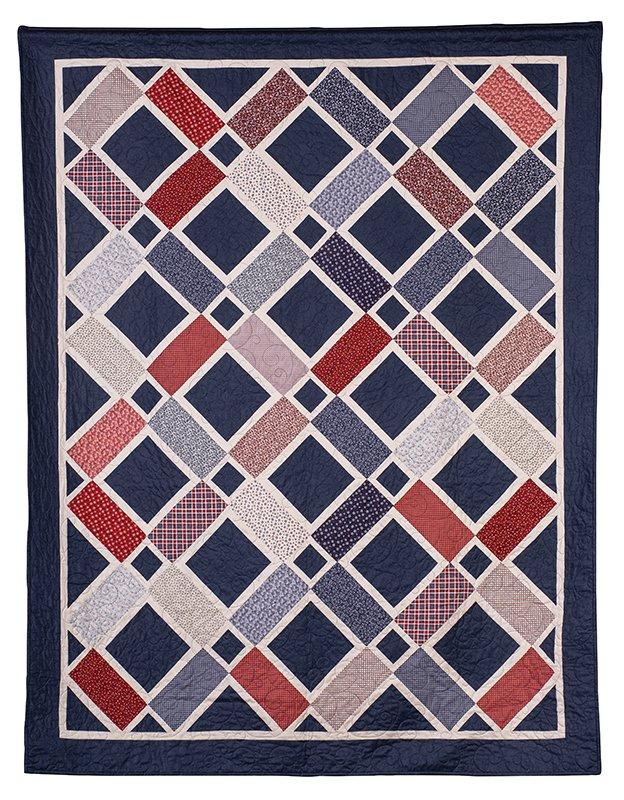 PATTERN  - LOOKING GLASS by Myrna Barnes Busy Hands Quilts