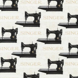 Fabric, Singer Featherweight Sewing Machines - Black Featherweights (Antique) (Discontinued)