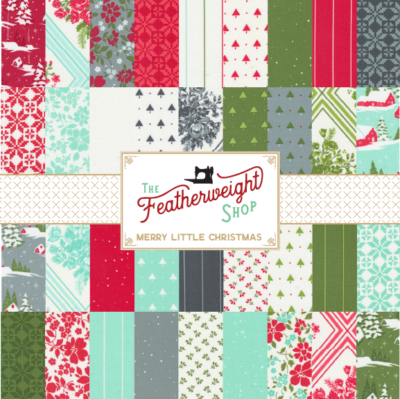 Fabric, Merry Little Christmas by Bonnie & Camille - FAT QUARTER BUNDLE