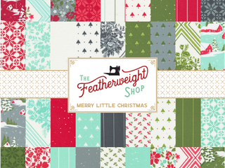 Load image into Gallery viewer, Fabric, Merry Little Christmas by Bonnie &amp; Camille - FAT QUARTER BUNDLE