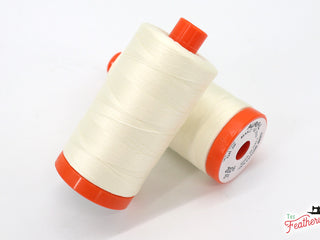 Load image into Gallery viewer, Chalk Aurifil Cotton Thread