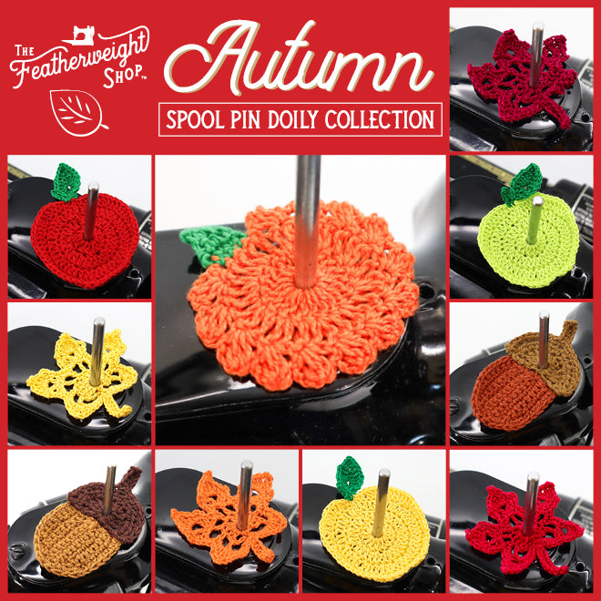 Spool Pin Doily Collection - Autumn