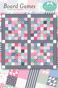 PATTERN, BOARD GAMES Quilt by Kristyne Czepuryk Pretty by Hand