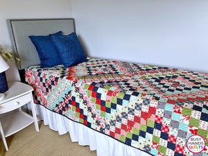 PATTERN, Scrappy Goodness Quilt by Myra Barnes