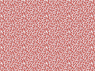 Load image into Gallery viewer, Fabric, Red Hot CALICO OFF WHITE (by the yard)