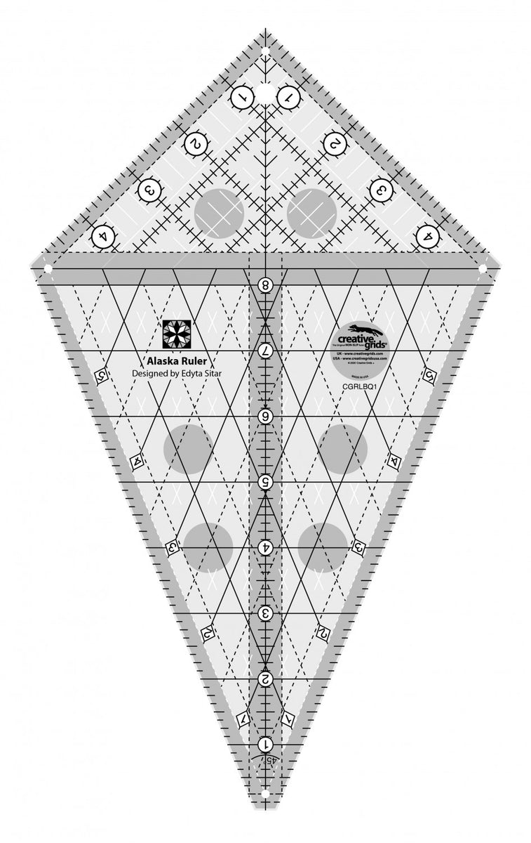Creative Grids 60 Degree Diamond Ruler