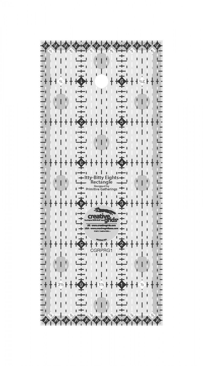 itty bitty eighths ruler