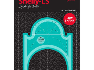 Load image into Gallery viewer, Quilting Ruler, Creative Grids SHELLY for Modern Low Shank Machines