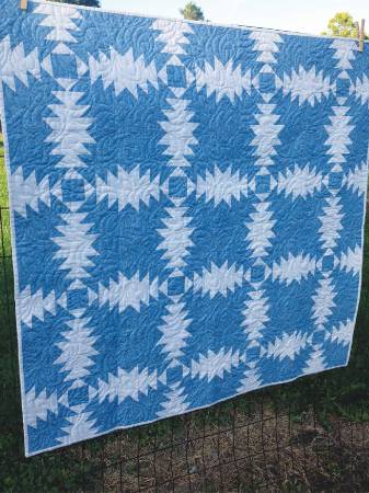 quilt make with pineapple ruler